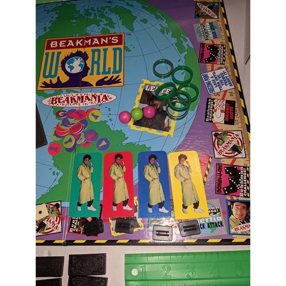 Vintage 1994 Beakman's World Beakmania Game TV Show Rare Pressman - Picture 1 of 4